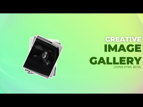 CSS Image Gallery with Hover Effect