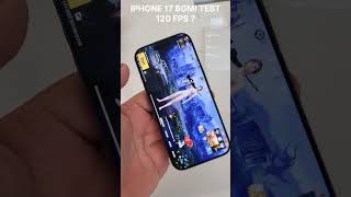 IPHONE 17 BGMI TEST 120 fps #bgmi #pubg #120fps #bgmitest