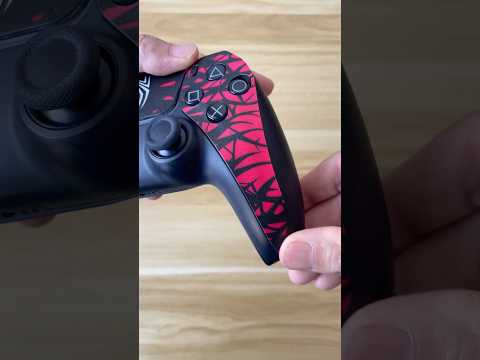 Spider-Man 2 Skin for PS5 DualSense Controller #gaming #ps5 #playstation #spiderman #shorts