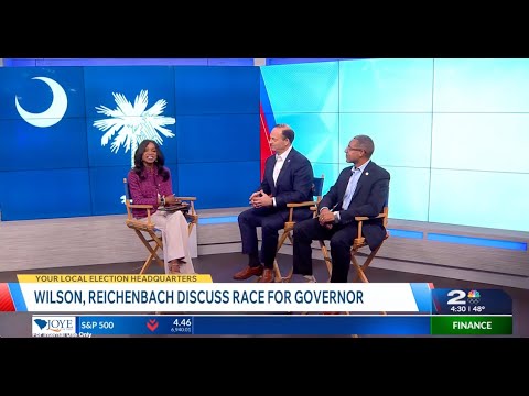 Alan Wilson and Senator Reichenbach Interview with WCBD Charleston (FULL INTERVIEW)