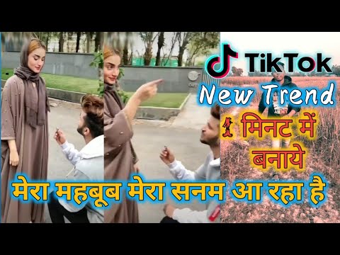 मेरा महबूब मेरा सनम आ रहा है Tik Tok || Girl VFX New Trend Tutorial || Biswa Technology Gyan