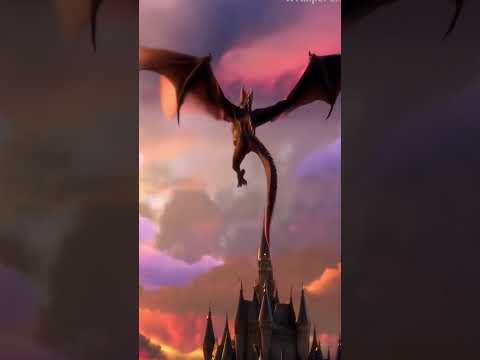 Epic Dragon Soars Over Castle 🌌🔥  #ai #fyp #shortvideo  #dragon  #shorts  #fypyoutube  #haiper