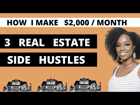 3 Real Estate Side Hustles: Make Money on Redfin,  Thumbtack &  in Your Own Home