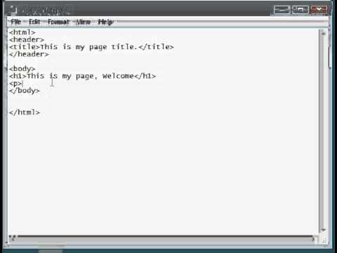 c. Adding headings and paragraphs in HTML