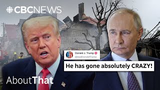 Trump vs. Putin: Is the U.S. finally fed up with the Russia-Ukraine war? | About That