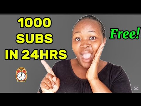 Get 1,000 Subscribers in 24 Hours Using This..(2025 New Strategy)