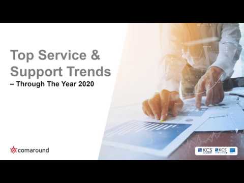 [English] Webinar: Top Service & Support Trends - Through The Year 2020