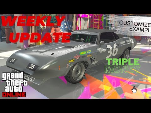 Weekly Update, Gta Online , Triple money and car discounts