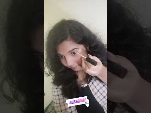Invisible eyeliner hack😱 #shorts #shortsvideo #hacks #viral #makeup