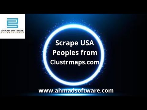 Clustrmaps Scraper || USA Residential Data || USA Peoples Leads Scraper