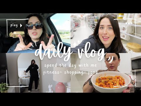 day in my life | day of errands, meal planning, working out