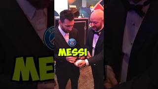 Messi Reacts To Crazy Magic! 😱 #shorts