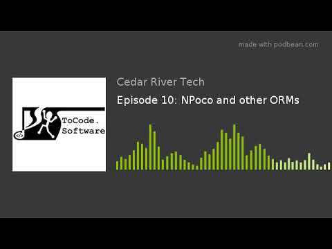 Episode 10: NPoco and other ORMs