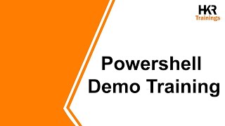 PowerShell Demo | PowerShell For Beginners | PowerShell Training | PowerShell - HKR Trainings