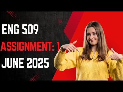 ENG509 Assignment Solution | Universal Grammar & Language Acquisition | VU 2025#english #noamchomsky