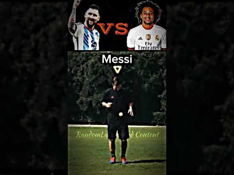 Lionel Messi VS Marcelo Tennis Ball Challenge 😲👏🥎 #shorts #tennisballjuggling #football