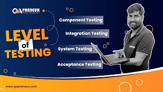 Mastering Software Testing | Level of testing | Level Up Your QA Skills  | ISTQB | QAPreneur