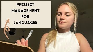 Best Way to Organize Your At-Home Language Learning Plan & Goals | Project Management for Languages