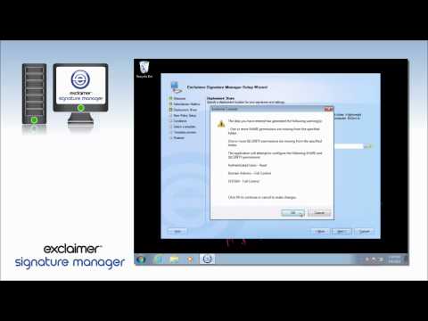 Getting Started with Exclaimer Signature Manager
