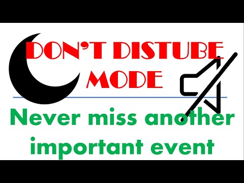 What is the Do Not Disturb feature and its usage?