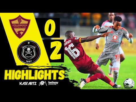 STELLENBOSCH FC vs ORLANDO PIRATES ‣ ALL GOALS & HIGHLIGHTS ‣ BETWAY PSL 2025/26