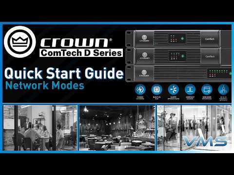 Network Modes Explained | Crown Comtech D-Series Amplifiers