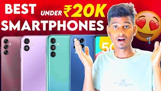 India's Top 5 Best Smartphones Under ₹20000 Budget Mobile Phone 🔥🔥