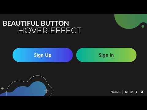 Beautiful Button Hover Effect | using HTML,CSS
