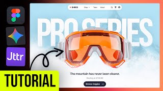 How I Design Animated Websites Using Figma + AI