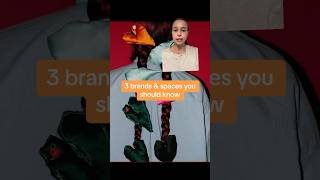 3 brands & spaces you should know  #foryou #greenscreen #designtok #trending #fashion