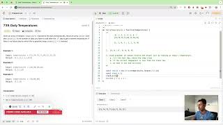 Solve Daily Temperatures with Stacks: Easy Step-by-Step Guide!  | Stack Question