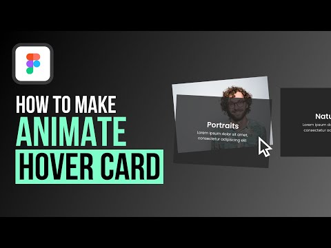 How to make…. Animate Hover Card | Figma Tutorial