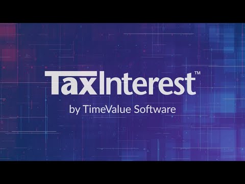 TaxInterest   IRS:State Interest and Penalty Software