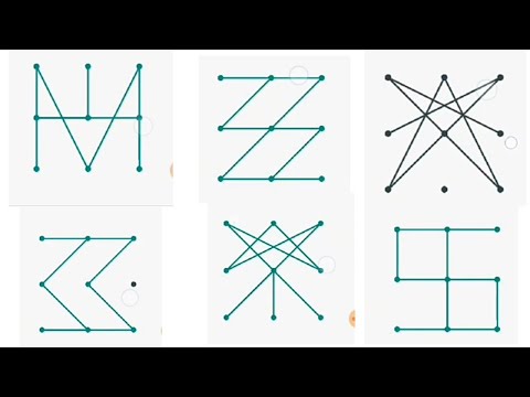 সবচেয়ে কঠিন 6টি প্যাটার্ন লক । The hardest 6 pattern locks.