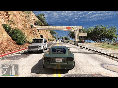 GTA 5 Enhanced ChromatiX Graphics Mod Ray Tracing Gameplay 4K