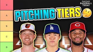 2026 Starting Pitcher Tiers! Rankings, Strategy & More! | Fantasy Baseball Advice