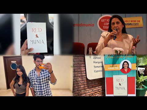 The Red Munia | Book Launch Event | Vlog 7