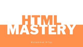 HTML MASTERY || #18 Video & Audio