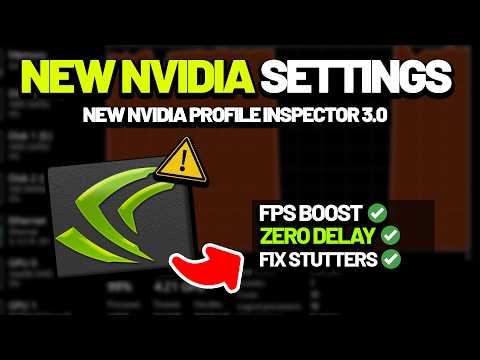 NVIDIA Profile Inspector 3.0 Tweaks to Boost FPS & Reduce Input Lag