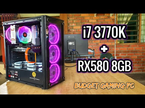 i7 3770K | RX580 8GB Budget Gaming Pc #pcbuild #gamingpc #budgetpc
