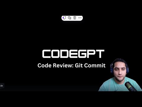 CodeGPT Code Review: Git Commit