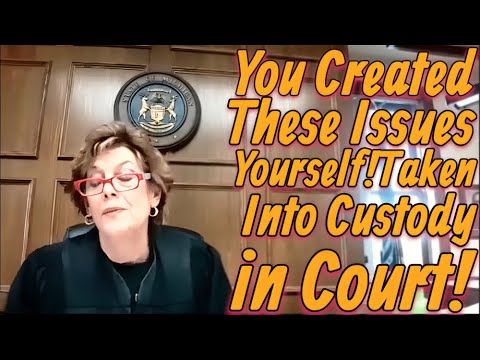 Savage Judge DROPS THE HAMMER — Defendant ARRESTED on the Spot!