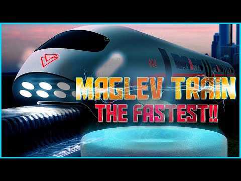 Worlds fastest Train: The Maglev +600km/h!