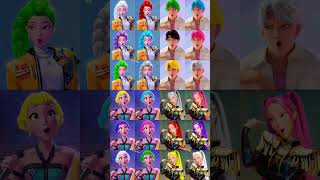 KPop Demon Hunters characters Hair Color - POKÉDANCE