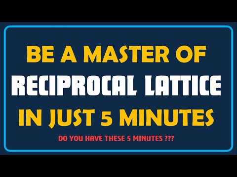 RECIPROCAL LATTICE
