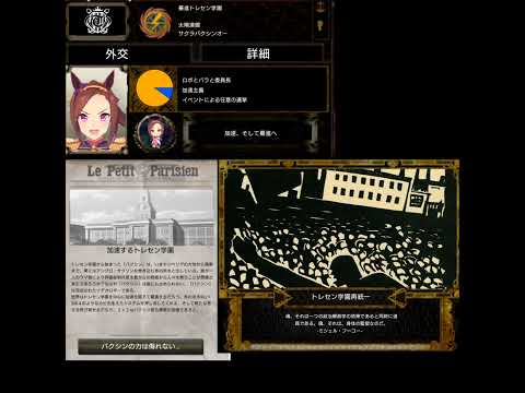【hoi4・RedFlood】×【ウマ娘】自作RedFlood風スーパーイベント サクラバクシンオー編