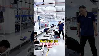 Flyboat Max factory delivery robot simulates transporting a 1.6m-long textile roll