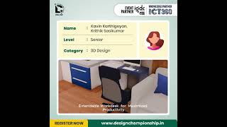 🚀 ICT360 | DC 2025 Begins: 🛠️ From Sketch to Render! Top 3D Design Projects | 🧊 Register now