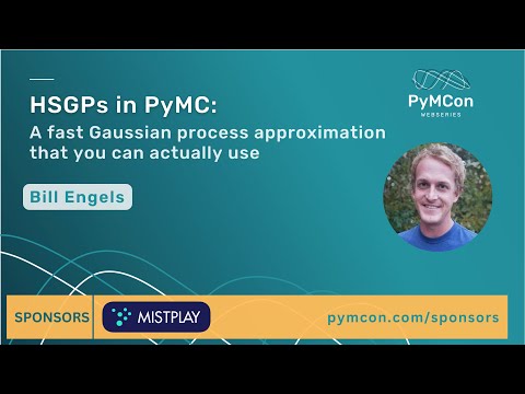 PyMCon Web Series - Introduction to Hilbert Space GPs in PyMC - Bill Engels
