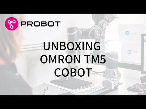 Unboxing Omron TM5 cobot